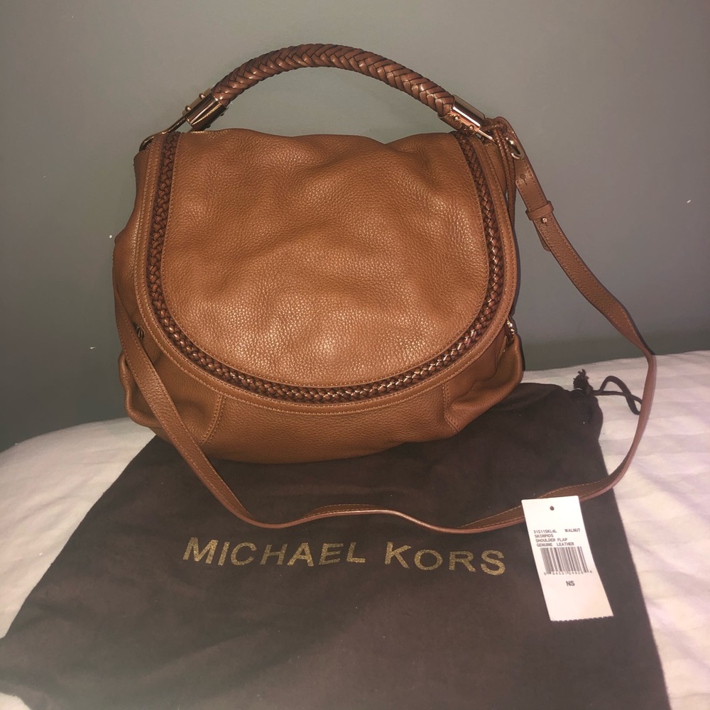 Michael Kors Skorpios Leather Purse